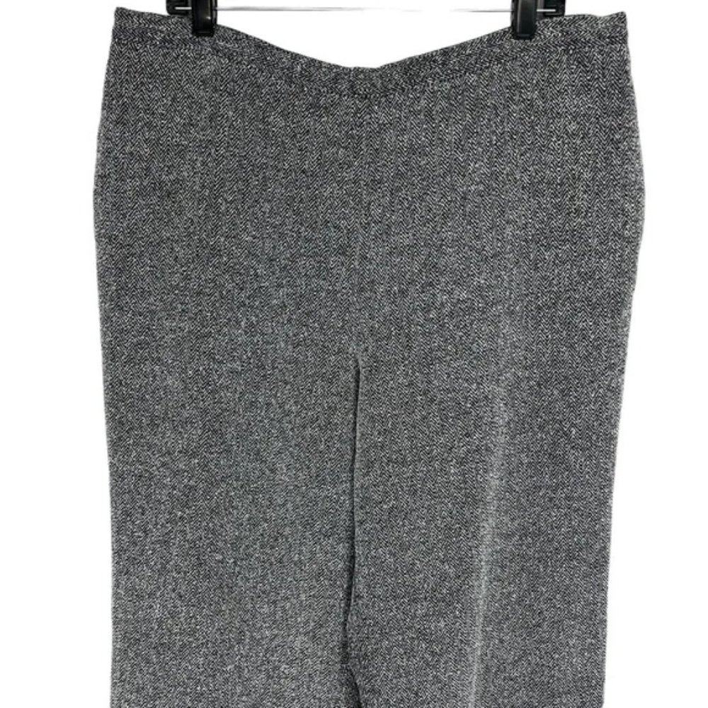 Alfred Dunner Pull-On Herringbone Pants Sizev20 - Picture 2 of 7